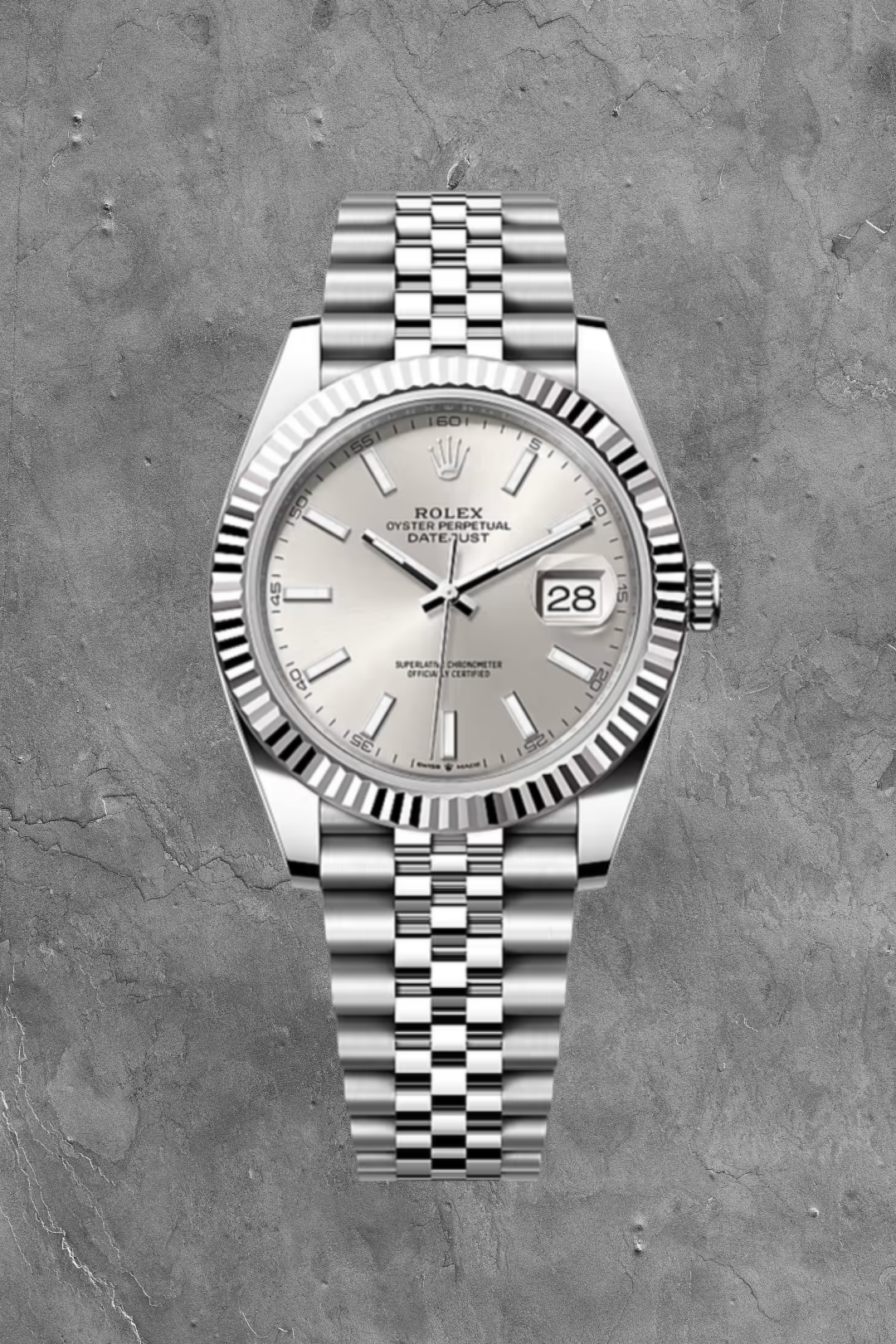 Datejust 41 Jubilee Silver