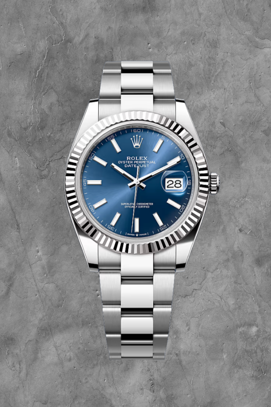 Datejust 41 Oyster Blue