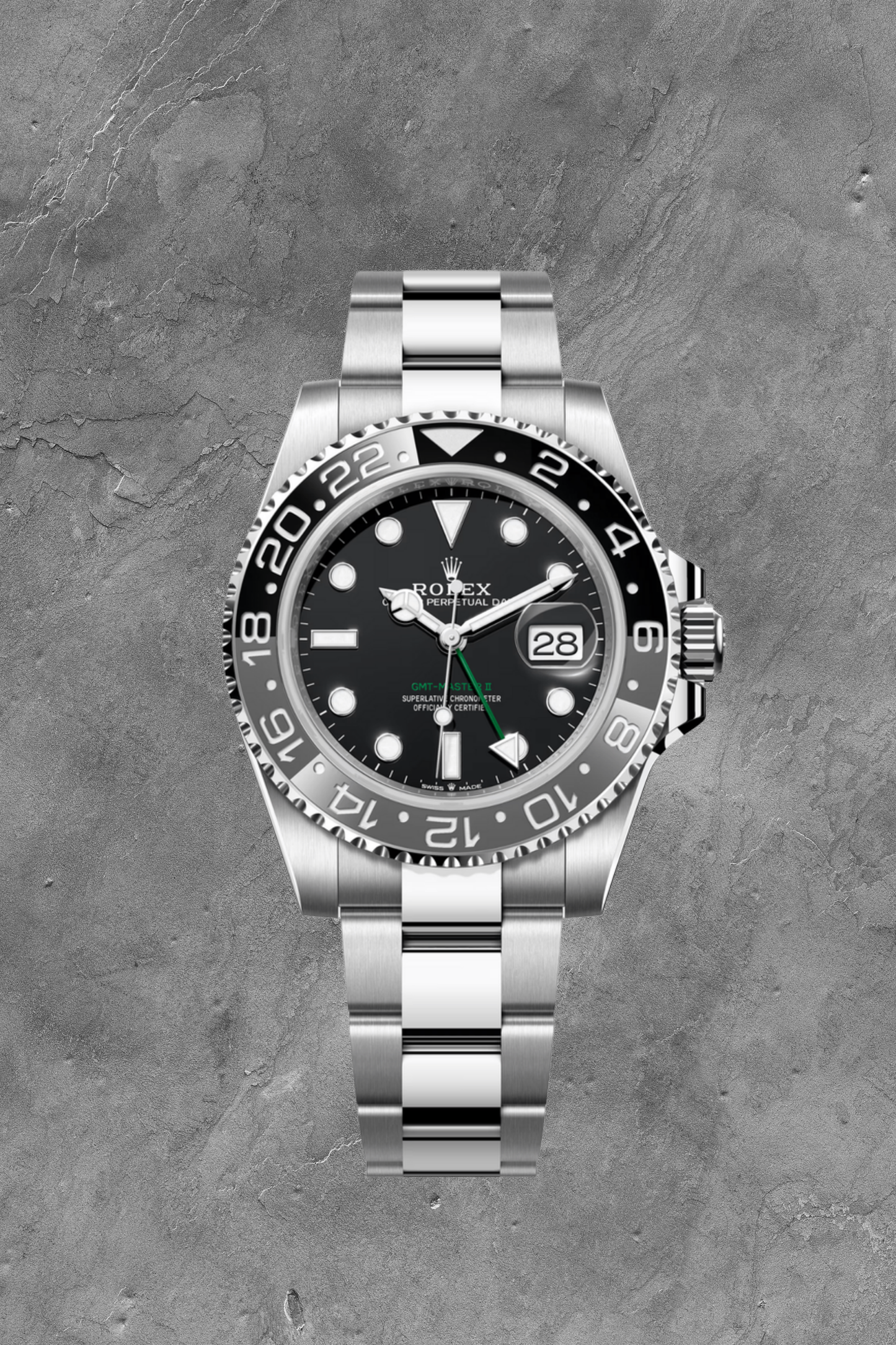 GMT Master II Oyster 40 Bruce Wayne