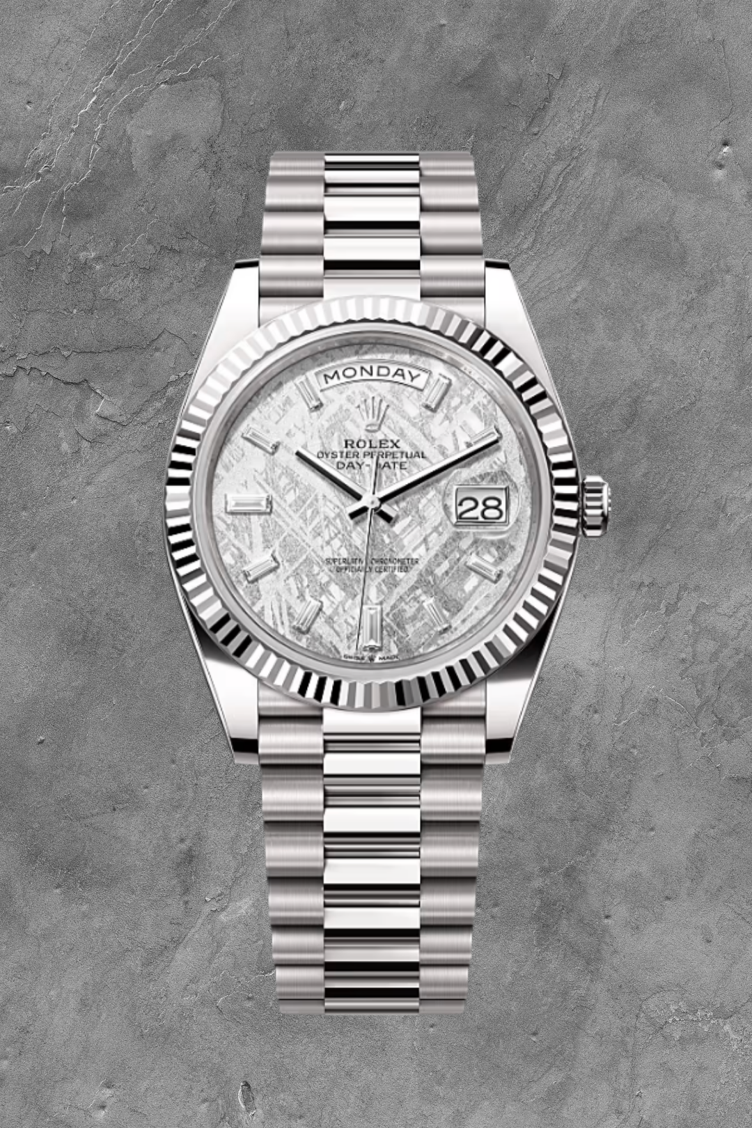 Day-Date 40 White Gold Metorite