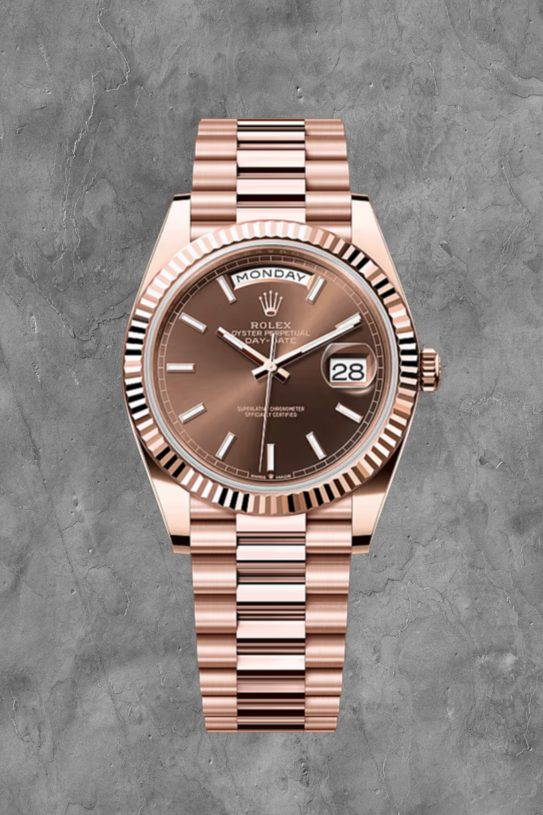 Day-Date 40 Everose Chocolate