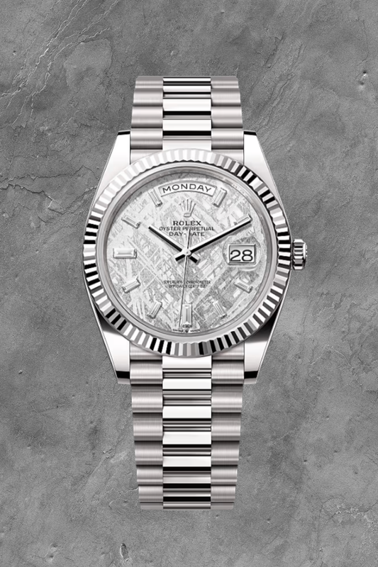 Day-Date 40 White Gold Metorite